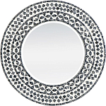 Настенное зеркало Black and white mosaic варинант исполнения - 1 | Loft Concept в Самаре