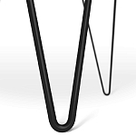 Стол журнальный с круглой столешницей из стекла Gold and Black Marble варинант исполнения - 6 | Loft Concept в Самаре