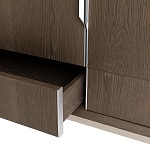 Шкаф из серого дуба Sawada Gray Oak Cabinet варинант исполнения - 5 | Loft Concept в Самаре