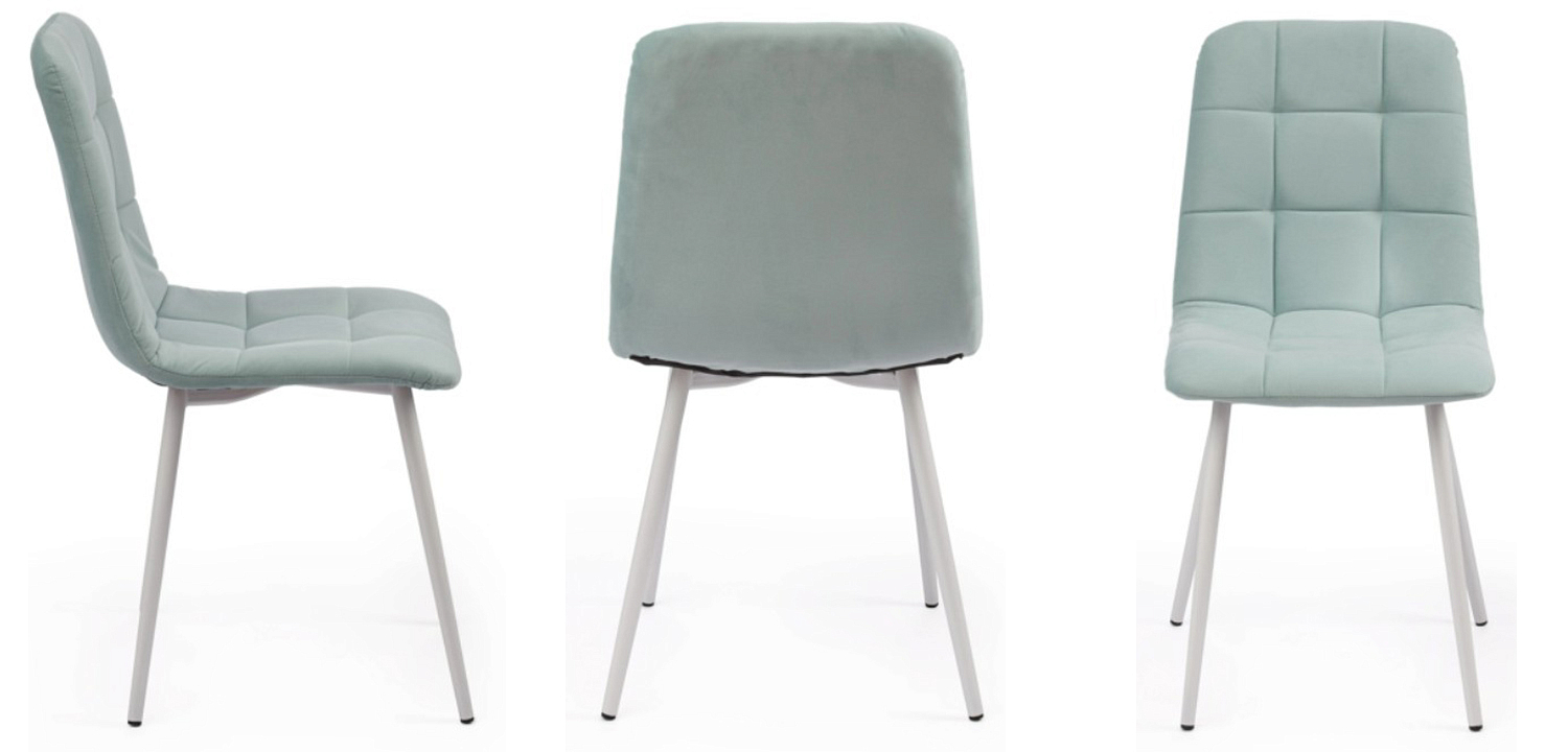 Стул Nancy Velour Light Blue Chair Стул Nancy Velour Light Blue Chair - Loft-Concept в Самаре