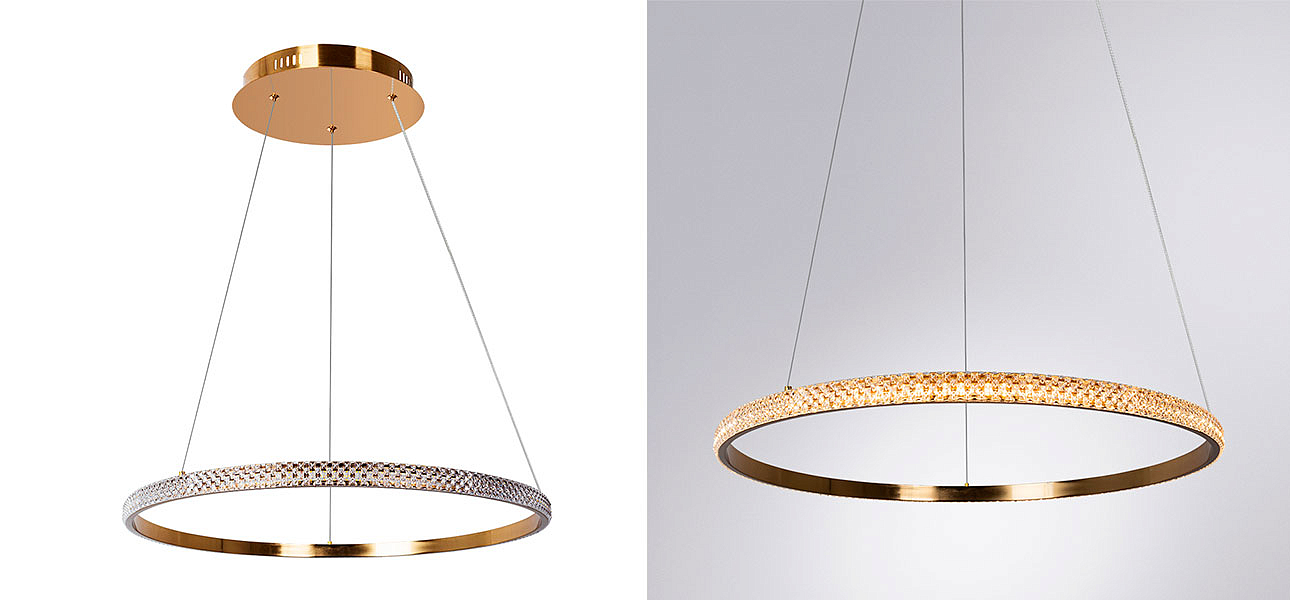 Люстра кольцо Bronze Rings of Venus Люстра кольцо Bronze Rings of Venus - Loft-Concept в Самаре