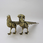 Статуэтка бронзовая пара Фазаны Bronze Birds варинант исполнения - 3 | Loft Concept в Самаре