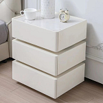 Умная прикроватная тумба с беспроводной зарядкой и подсветкой Smart Bedside Table варинант исполнения - 5 | Loft Concept в Самаре