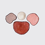 Сет из 4-х тарелок «QARTZITE» варинант исполнения - 1 | Loft Concept в Самаре