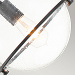 Подвесной светильник с прозрачным плафоном в форме шара в арочной подвеске Hinkley варинант исполнения - 7 | Loft Concept в Самаре