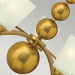 Люстра с матовыми конусными плафонами и декоративными элементами в форме шаров Hinkley варинант исполнения - 8 | Loft Concept в Самаре