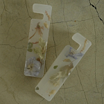 Подставка для телефона из эпоксидной смолы с цветами белая Epoxy Flowers Phone Stand White варинант исполнения - 3 | Loft Concept в Самаре