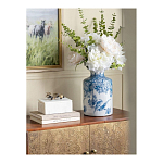 Ваза с мотивами цветущего сада с попугаями Vase Inspired by Nature варинант исполнения - 4 | Loft Concept в Самаре