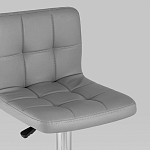 Барный стул с сиденьем серого цвета Honory варинант исполнения - 7 | Loft Concept в Самаре