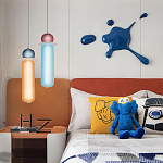 Подвесной светильник с стеклянным плафоном Penny варинант исполнения - 3 | Loft Concept в Самаре