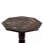 Кофейный стол из натуральных камней Змеевик и Яшма Natural Stone Tables варинант исполнения - 12 | Loft Concept в Самаре