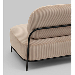 Диван Стоун велюр рельефный бежевый варинант исполнения - 4 | Loft Concept в Самаре