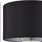 Настольная лампа с белым фактурным корпусом и черным абажуром Twisted варинант исполнения - 3 | Loft Concept в Самаре