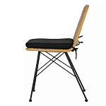 Стул с ротанговым плетением Wicker Stool без подлокотников варинант исполнения - 2 | Loft Concept в Самаре