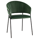 Стул в велюре зеленого цвета Horizon варинант исполнения - 1 | Loft Concept в Самаре