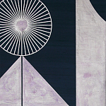 Обои ручная роспись в стиле Арт-деко Assemblage Aluminium Leaf with désargenter pearlescent antiquing варинант исполнения - 1 | Loft Concept в Самаре