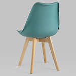 Стул с основой из пластика и мягким сиденьем Arvika Azure варинант исполнения - 5 | Loft Concept в Самаре