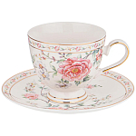 Чайный сервиз из фарфора на 6 персон 14 предметов Flower Porcelain Collection варинант исполнения - 2 | Loft Concept в Самаре