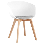 Стул из пластика с мягким сиденьем Eames варинант исполнения - 1 | Loft Concept в Самаре