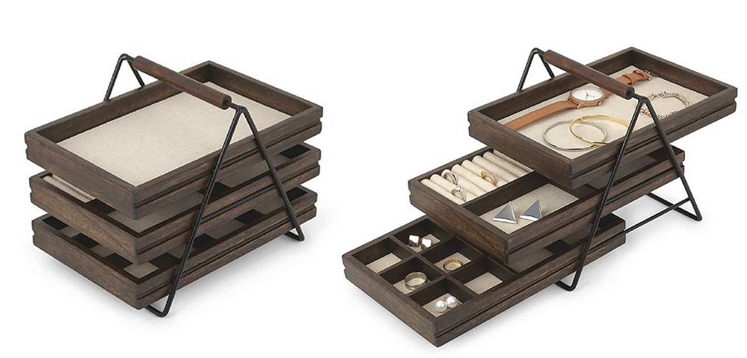 Шкатулка Tiered Jewerly Storage Box Шкатулка Tiered Jewerly Storage Box - Loft-Concept в Самаре