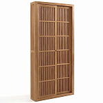 Шкаф из массива тика Okino Wood Cabinet варинант исполнения - 2 | Loft Concept в Самаре