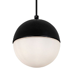 Подвесной светильник шар Ponzio Flos Black Sphere Hanging Lamp варинант исполнения - 1 | Loft Concept в Самаре