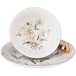 Чайный набор из фарфора на 6 персон Grey Tea Porcelain Set варинант исполнения - 1 | Loft Concept в Самаре