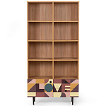 Широкий стеллаж с принтом Elise Rack варинант исполнения - 6 | Loft Concept в Самаре