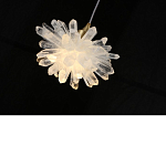 Подвесной светильник с натуральным горным хрусталем Crystal Shimmer варинант исполнения - 4 | Loft Concept в Самаре