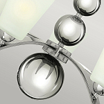 Люстра с матовыми конусными плафонами и декоративными элементами в форме шаров Hinkley варинант исполнения - 16 | Loft Concept в Самаре