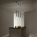 Подвсеной светильник светодиодный металлический цилиндрической формы Высота 60см Trumpet tube варинант исполнения - 5 | Loft Concept в Самаре