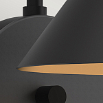 Бра с широким конусным плафоном с золотистой внутренней стороной Alora Mood варинант исполнения - 2 | Loft Concept в Самаре