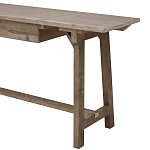 Консоль деревянная с ящиками Wood Jordan Console Table варинант исполнения - 3 | Loft Concept в Самаре