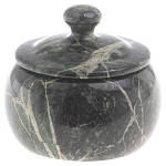 Сахарница из натурального камня Змеевик Stone Sugar Bowls варинант исполнения - 1 | Loft Concept в Самаре