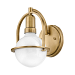 Бра с шарообразной белой лампой и декоративной рамкой Hinkley варинант исполнения - 1 | Loft Concept в Самаре