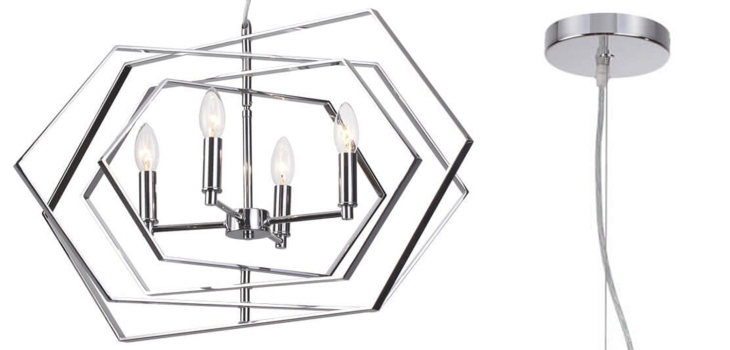 Люстра Damaris Chandelier silver Люстра Damaris Chandelier silver - Loft-Concept в Самаре