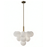 Люстра круглая со стеклянными сферами Maleficent варинант исполнения - 4 | Loft Concept в Самаре