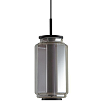 Подвесной светильник с дымчатым плафоном Jarrty 27 см варинант исполнения - 1 | Loft Concept в Самаре