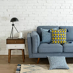 Чехол на подушку с двусторонним принтом и кисточками Ophelia Grove варинант исполнения - 4 | Loft Concept в Самаре