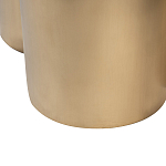 Стол журнальный круглый керамогранит белый Keramos варинант исполнения - 4 | Loft Concept в Самаре