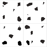 Плитка с узором Осколки варинант исполнения - 1 | Loft Concept в Самаре