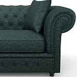 Мебельная ткань Шенилл темно-зеленый цвет 138 см T4-39 варинант исполнения - 6 | Loft Concept в Самаре