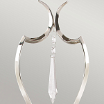 Бра с 2-мя лампами и подвеской из прозрачного стекла Elstead Lighting варинант исполнения - 5 | Loft Concept в Самаре