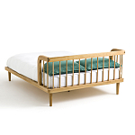 Кровать из массива дуба с пружинным блоком Mateta варинант исполнения - 4 | Loft Concept в Самаре