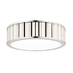 Потолочный светильник с гофрированным серебрянным абажуром Millennium варинант исполнения - 1 | Loft Concept в Самаре