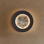 Бра в форме диска цвета латунь Brass Borders варинант исполнения - 5 | Loft Concept в Самаре