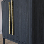 Современный Буфет Primo с 2 дверцами Черный дуб варинант исполнения - 5 | Loft Concept в Самаре