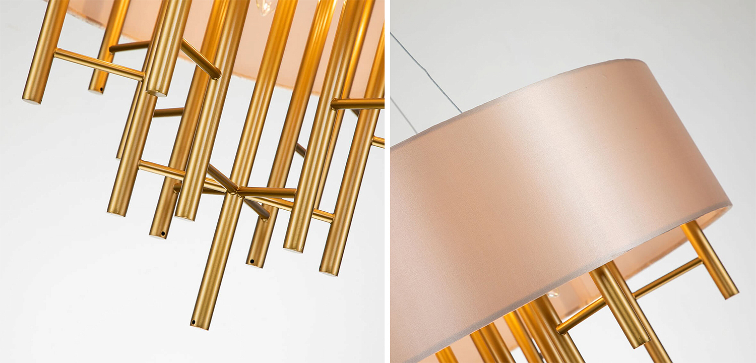 Люстра Oswell Lampshade Chandelier Люстра Oswell Lampshade Chandelier - Loft-Concept в Самаре