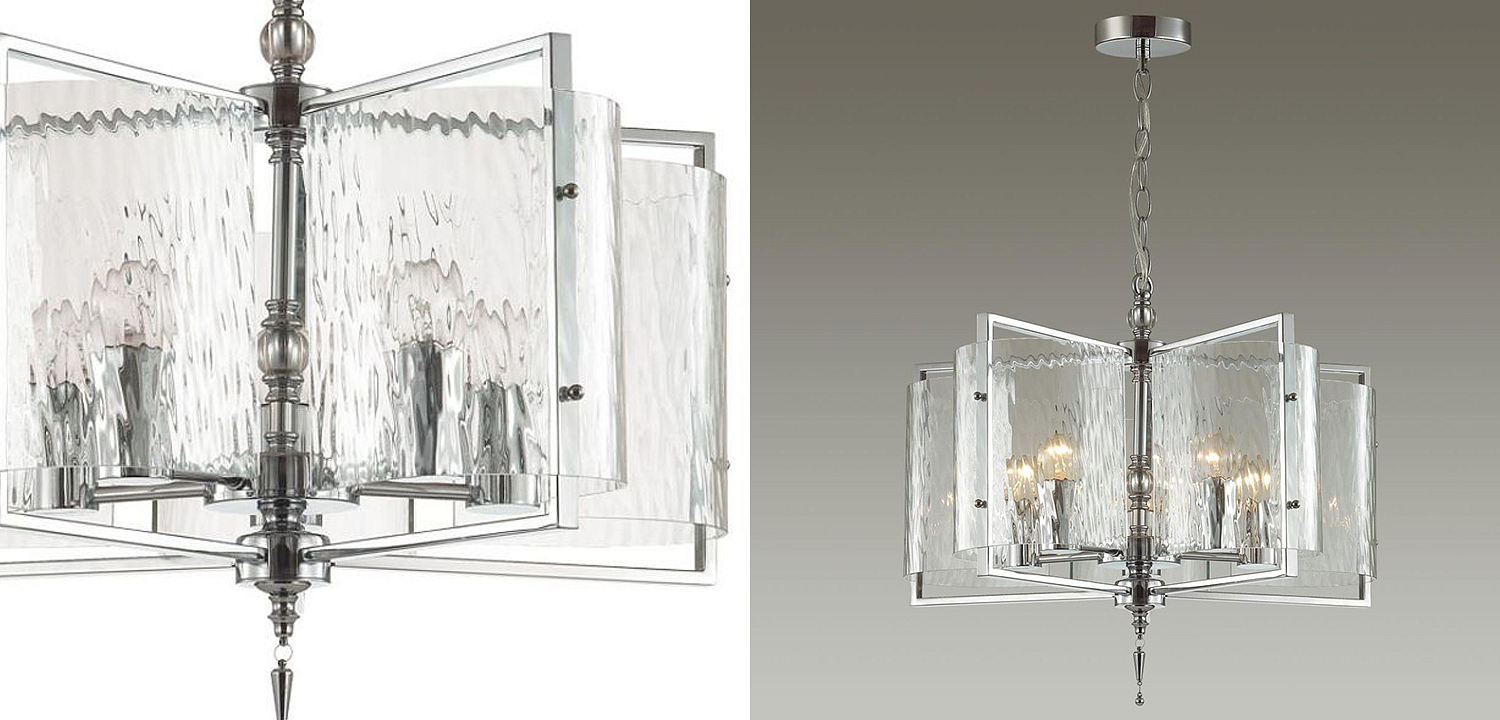 Люстра Karissa Chrome Chandelier 48 Люстра Karissa Chrome Chandelier 48 - Loft-Concept в Самаре