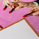Коврик Seletti Lipstick Pink варинант исполнения - 1 | Loft Concept в Самаре
